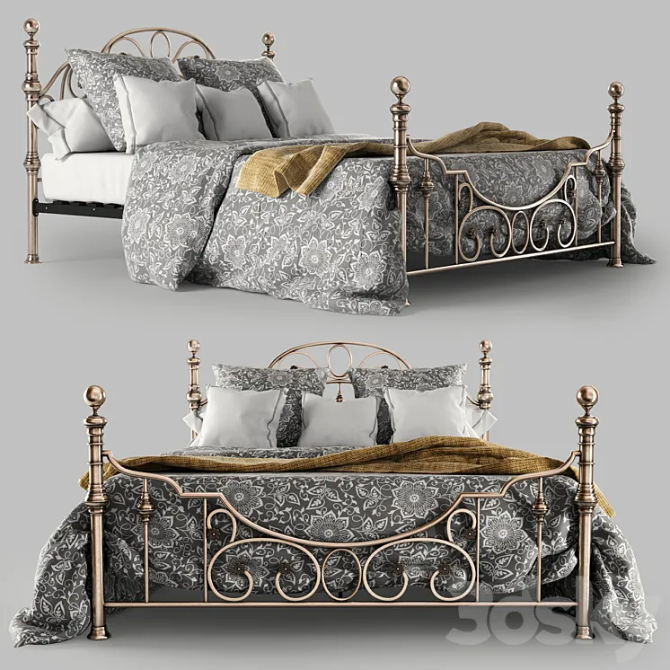 Bed Tetchair VICTORIA 3DS Max