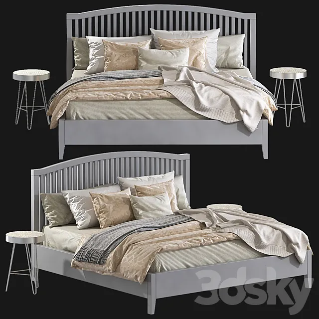 Bed TISSEDAL _ IKEA 3ds Max