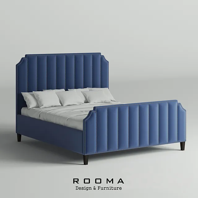 Bed Tory Rooma Design 3DSMax File