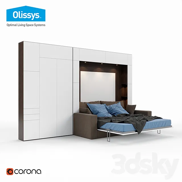 Bed-transformer from Olissys 3ds Max