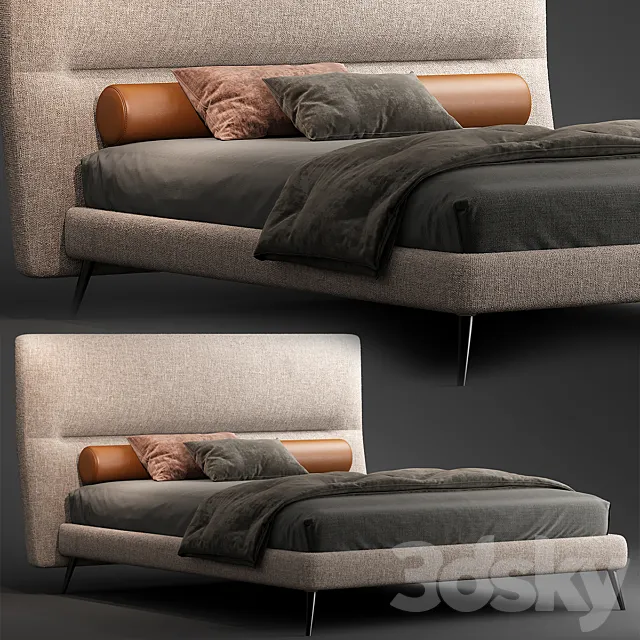 Bed Twils DE LIGHT 3DS Max Model