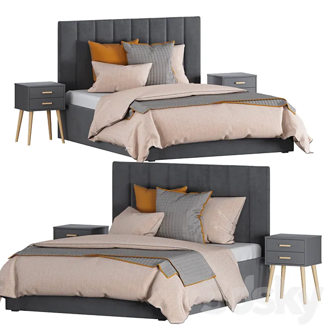 Bed Vega divan.ru 3ds Max