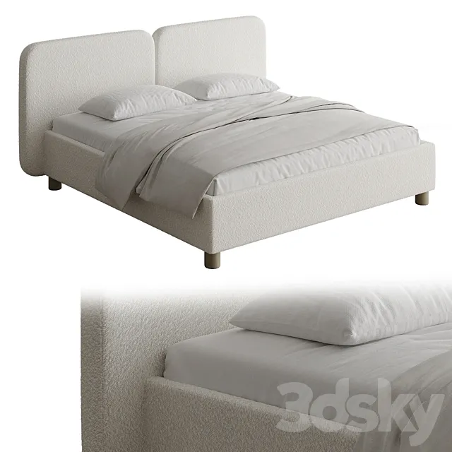 Bed Venta 160 Cozy Ivory 3ds Max