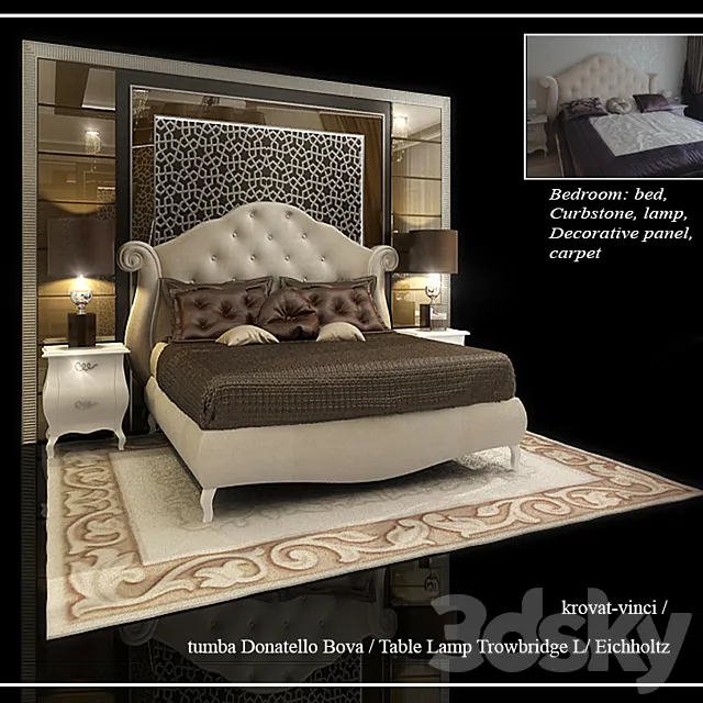 Bed-vinci 3DSMax File