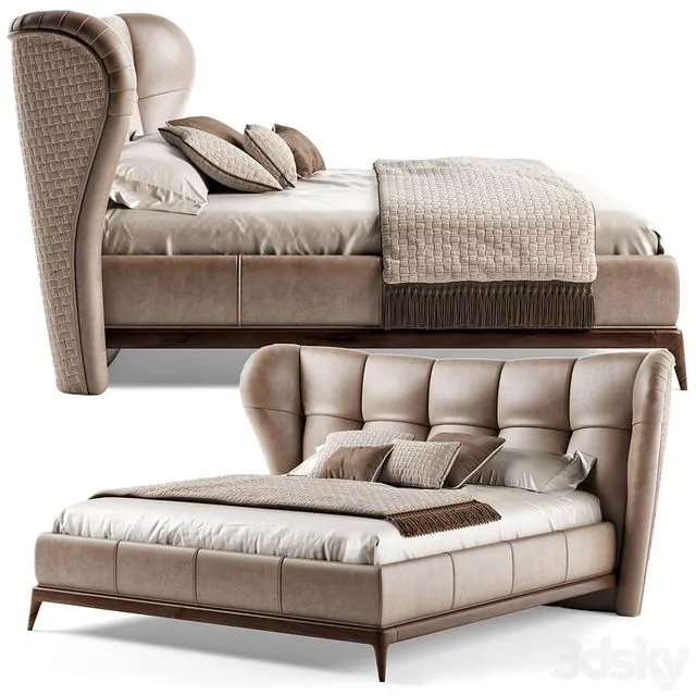 Bed Volpi Isabella 3dsMax Model