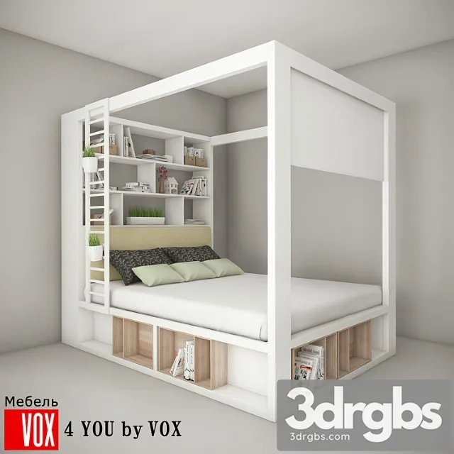 Bed Vox Collection 4 You by Vox 3dsmax Download