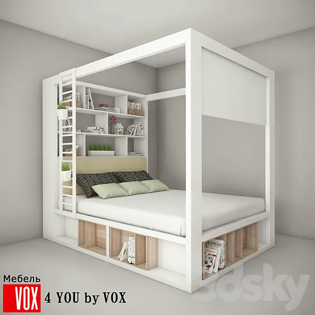 Bed Vox. Collection 4 YOU by VOX 3DSMax File