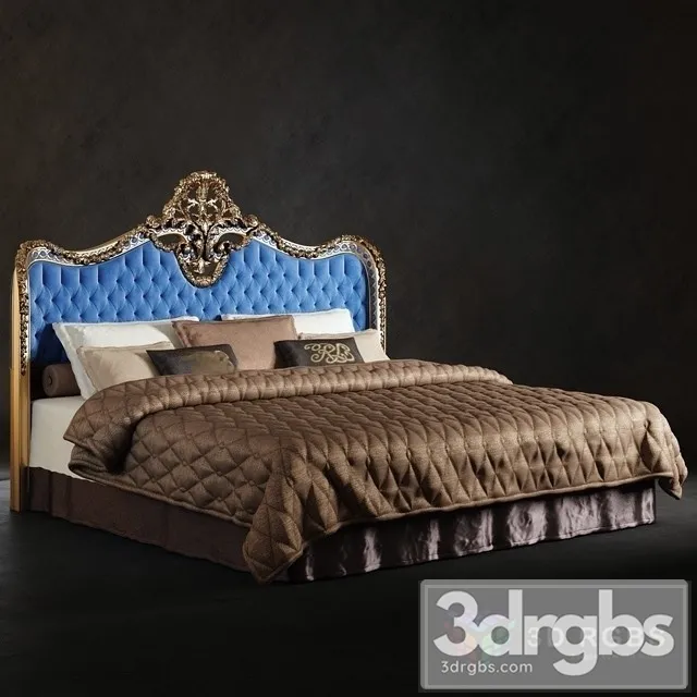 Bed With Oak Lucretia Heabord 3dsmax Download