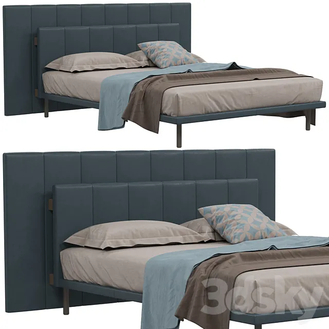 Bed Zanotta GALA 3ds Max