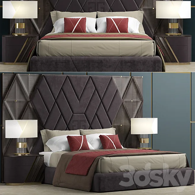 Bed2020 3DS Max Model