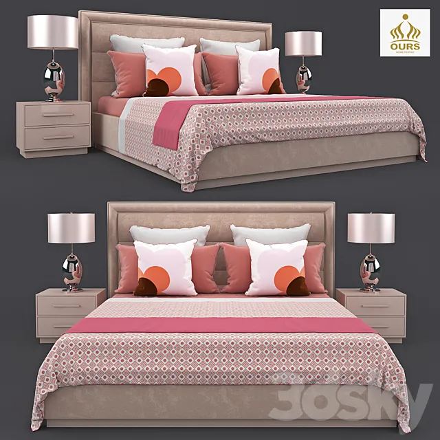 Bed_OURS 3DS Max Model