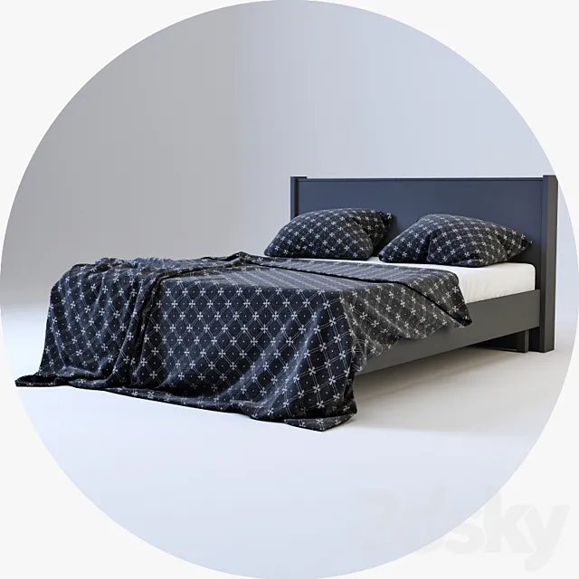 BedCloth bed 3ds Max