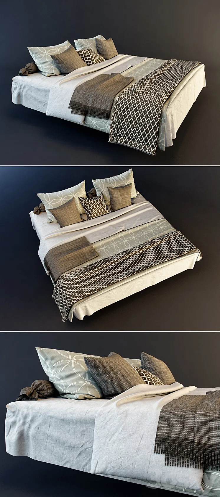 Bedclothes 3DS Max