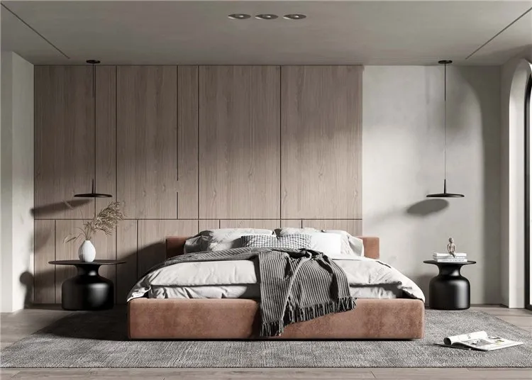 Bedroom 3D Interior Scene Model – Wabi Sabi Style – 013