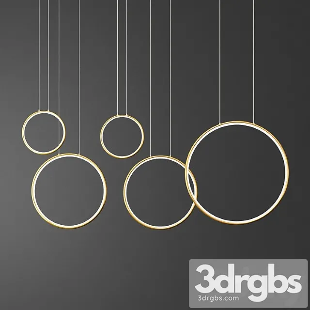 Bedroom circle rings suspension