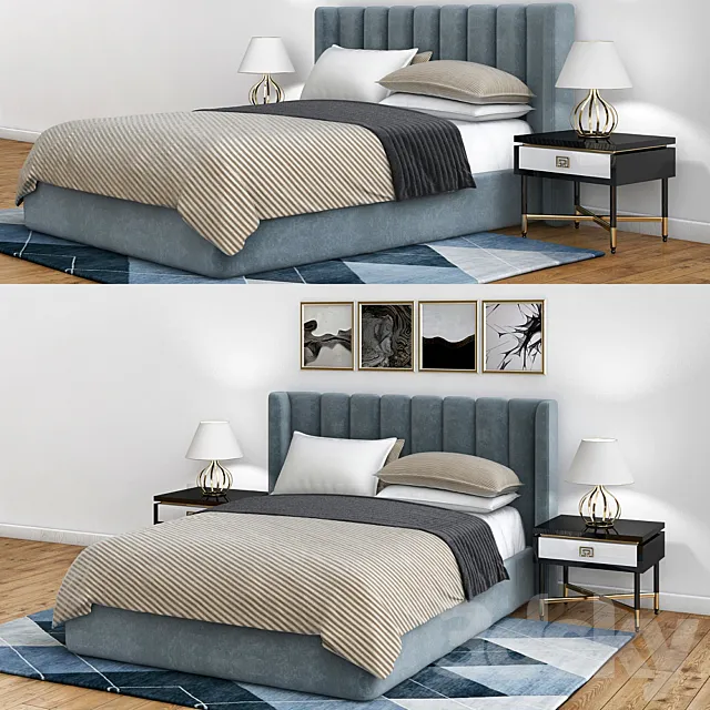 Bedroom Mitchell Gold 3ds Max