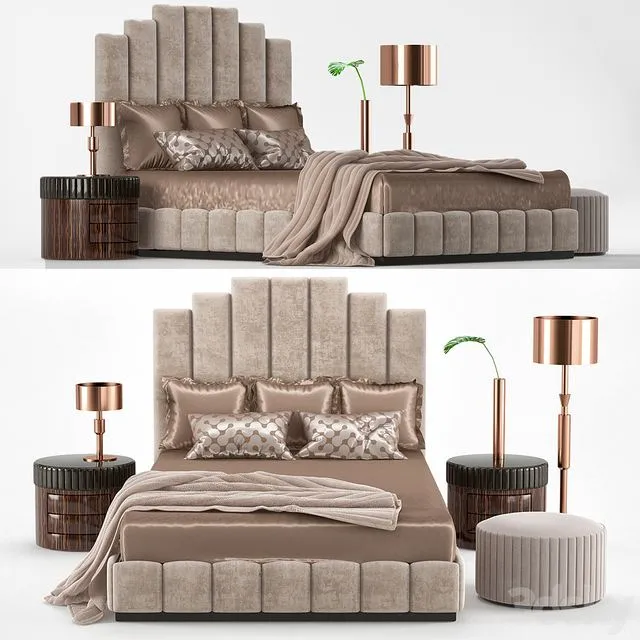 Bedroom signoriniCOCO 3dsMax Model