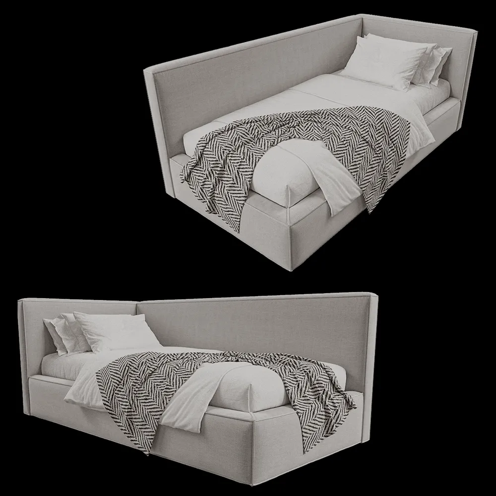 Beds one – Child bed Monti 2 3ds Max