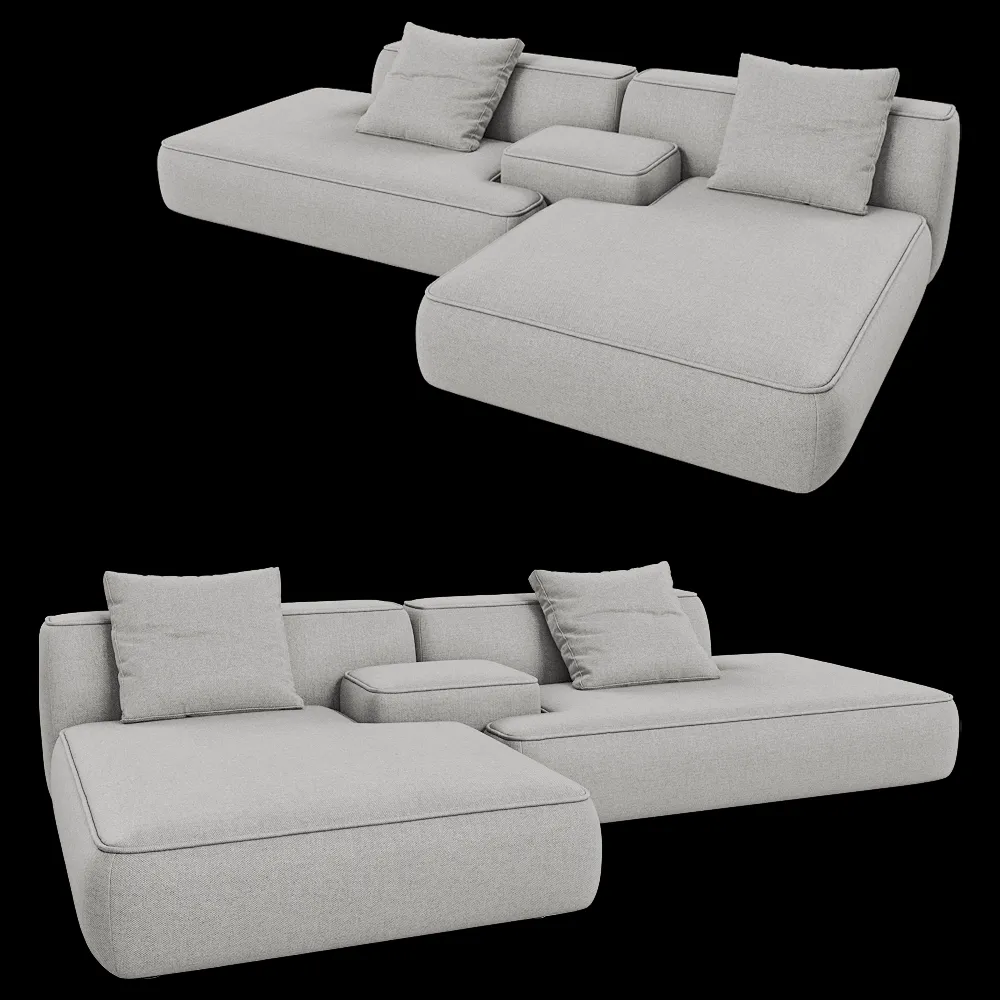 Beds one – Sofa Aima 3ds Max