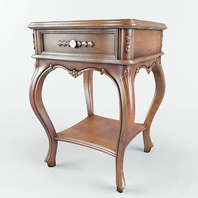 Bedside table 3ds Max