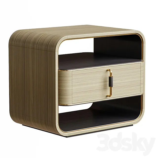 Bedside table COLMAR Frato BEDSIDE TABLE 3ds Max