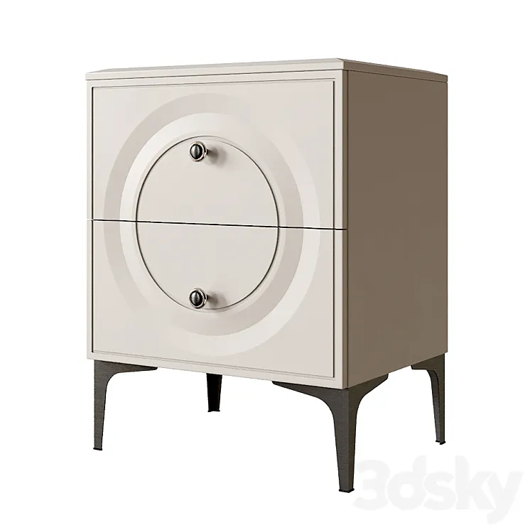 Bedside table Constance 3DS Max