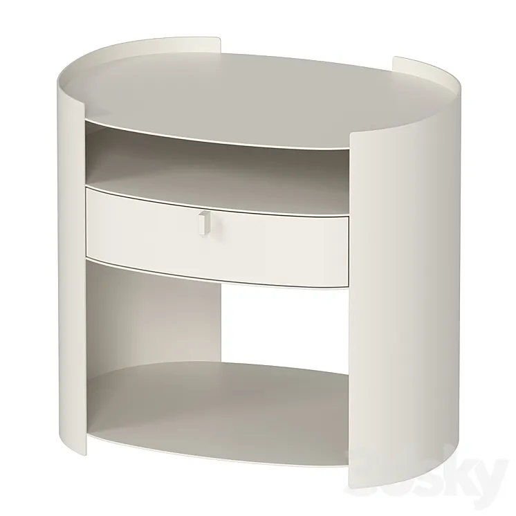 Bedside table Flow LOTUS 3DS Max