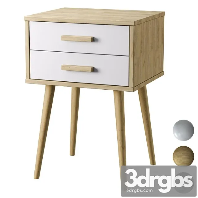 Bedside table ivein double