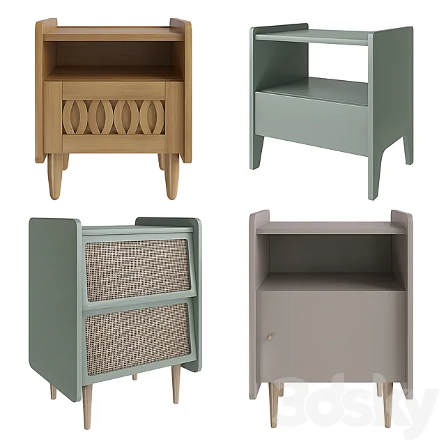 Bedside table La Redoute Malu Adil Taga Zag 3ds Max