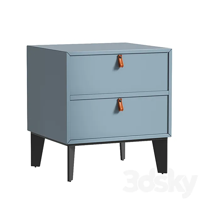 bedside table – LaLume 3ds Max