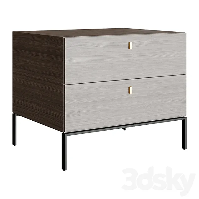 Bedside table Laskasas AMBER 3ds Max