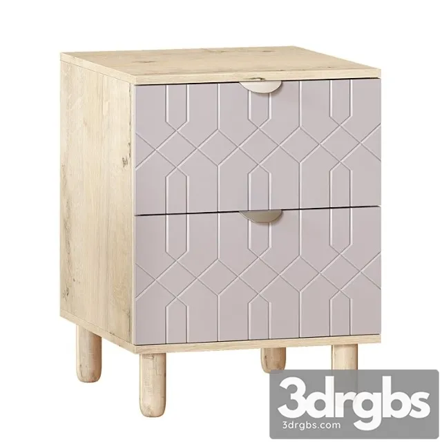 Bedside table tejons time deco santiago