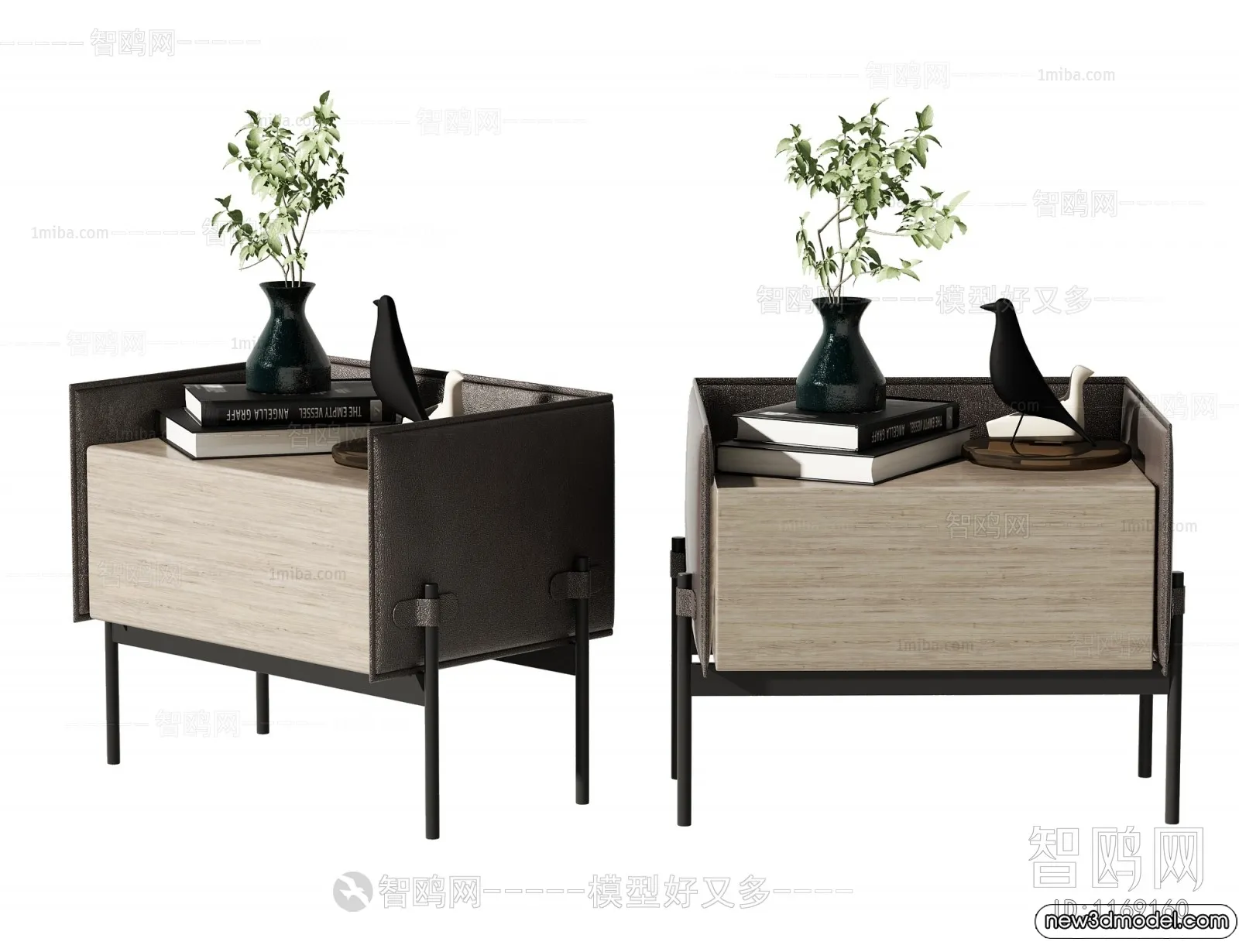 Bedside Tables – 3D Furniture Models – 027