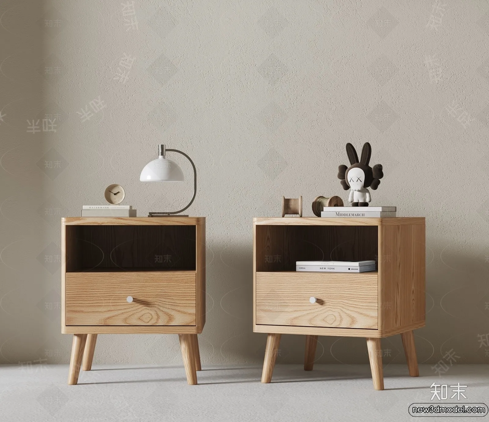 Bedside Tables – 3D Furniture Models – 057