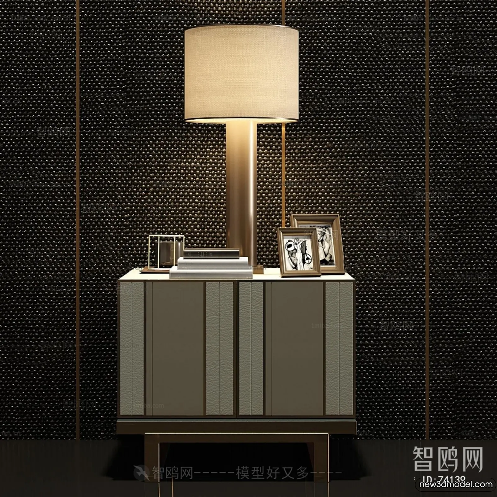 Bedside Tables – 3D Furniture Models – 060