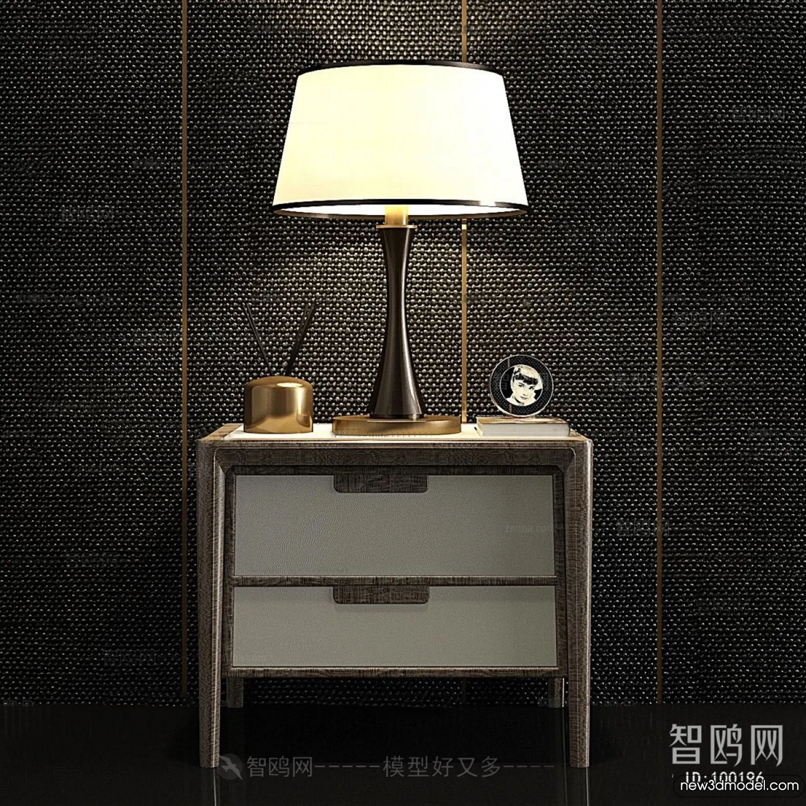 Bedside Tables – 3D Furniture Models – 076