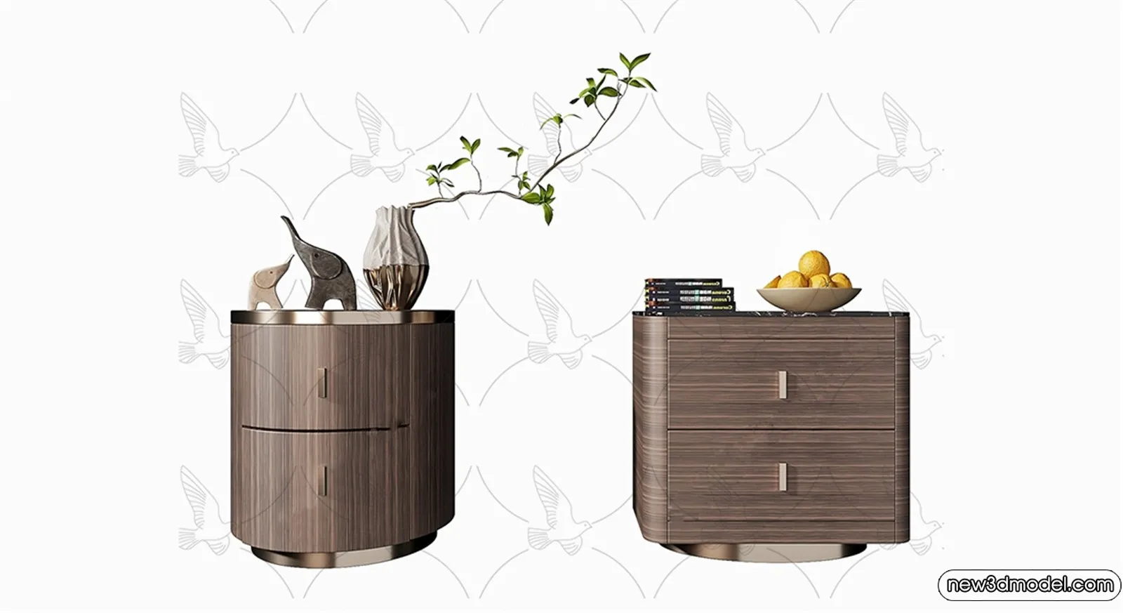 Bedside Tables – 3D Furniture Models – 111