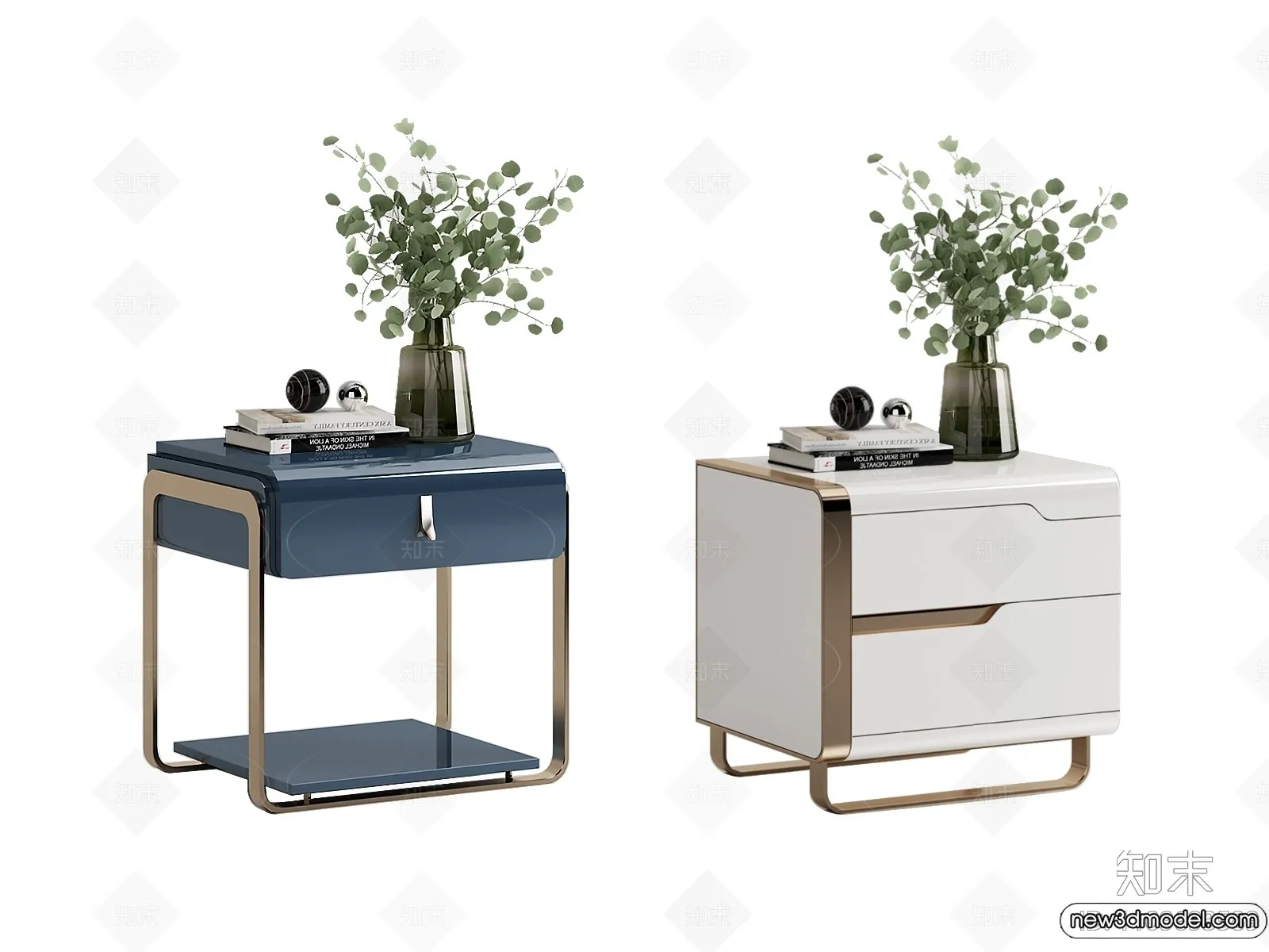 Bedside Tables – 3D Furniture Models – 118