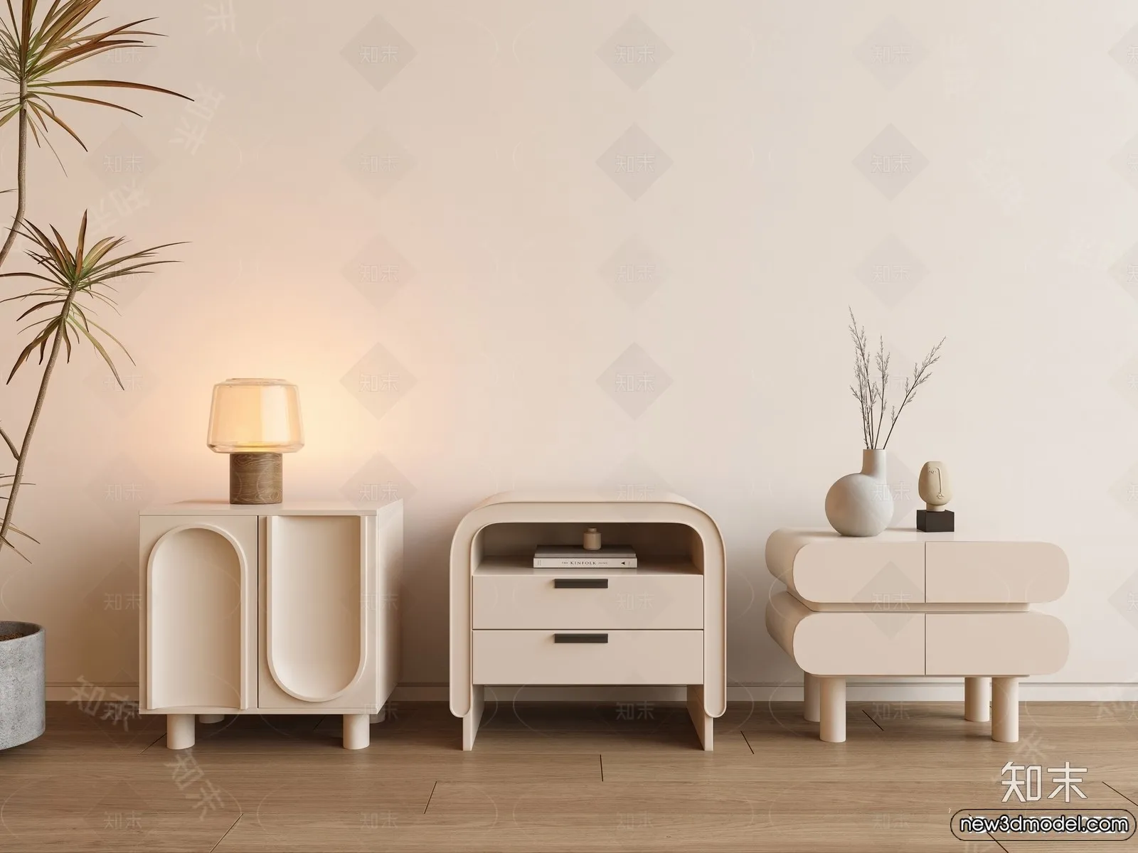 Bedside Tables – 3D Furniture Models – 164