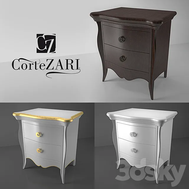 Bedside tables SOFIA CORTE ZARI 3DSMax File