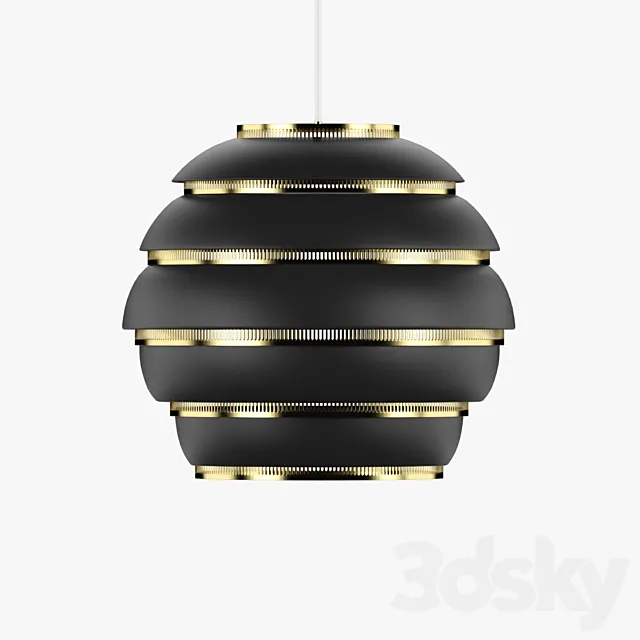 Beehive Pendant Light A331 By Artek 3DSMax File