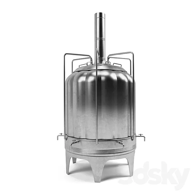 Beer Tank 3ds Max