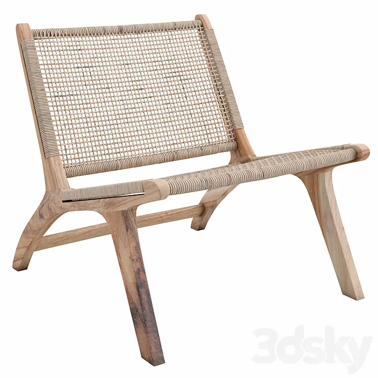 beida arm chair 3DS Max Model