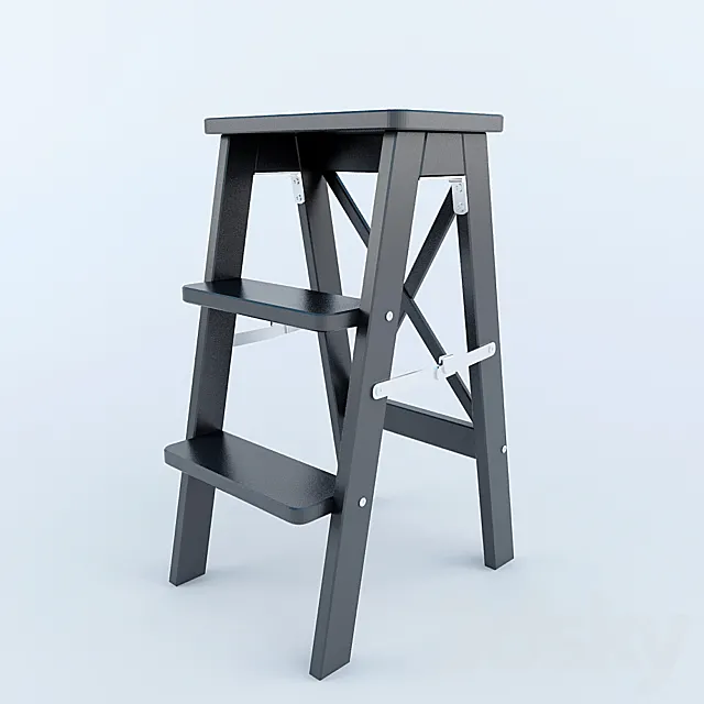 BEKVEM Stepladder 3ds Max