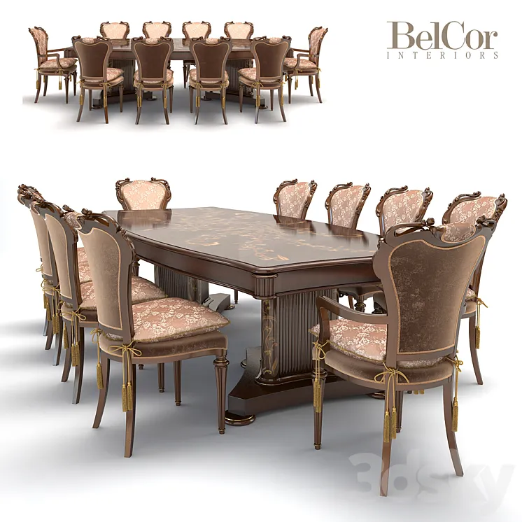 BelCor \ ORLEANS \ Dinner Set 3DS Max