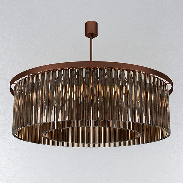 BELLA FIGURA LARGE DOUBLE DRUM SMOKE CL443-LA-100 3ds Max