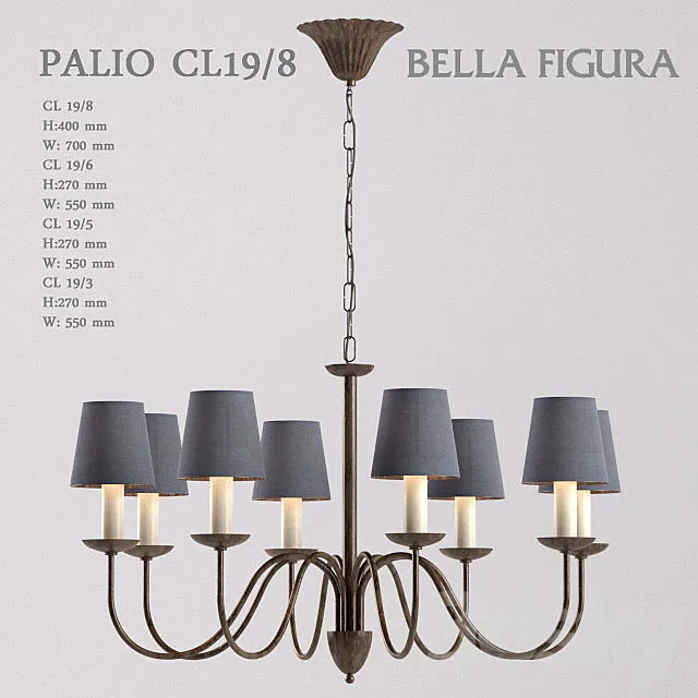 Bella Figura Palio 3DS Max Model