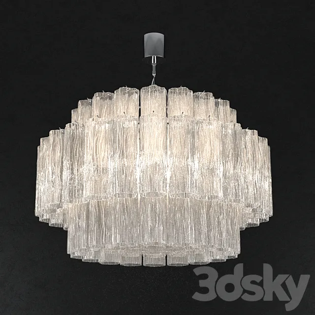 Bella Figura Pentagon drum D750 clear 3DS Max Model