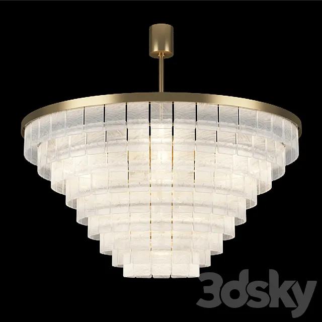 Bella Figura Savile row chandelier CL125-105 3DS Max Model