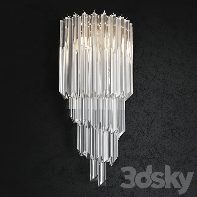 BELLA FIGURA WATERFALL WALL LIGHT WL410 3DS Max Model